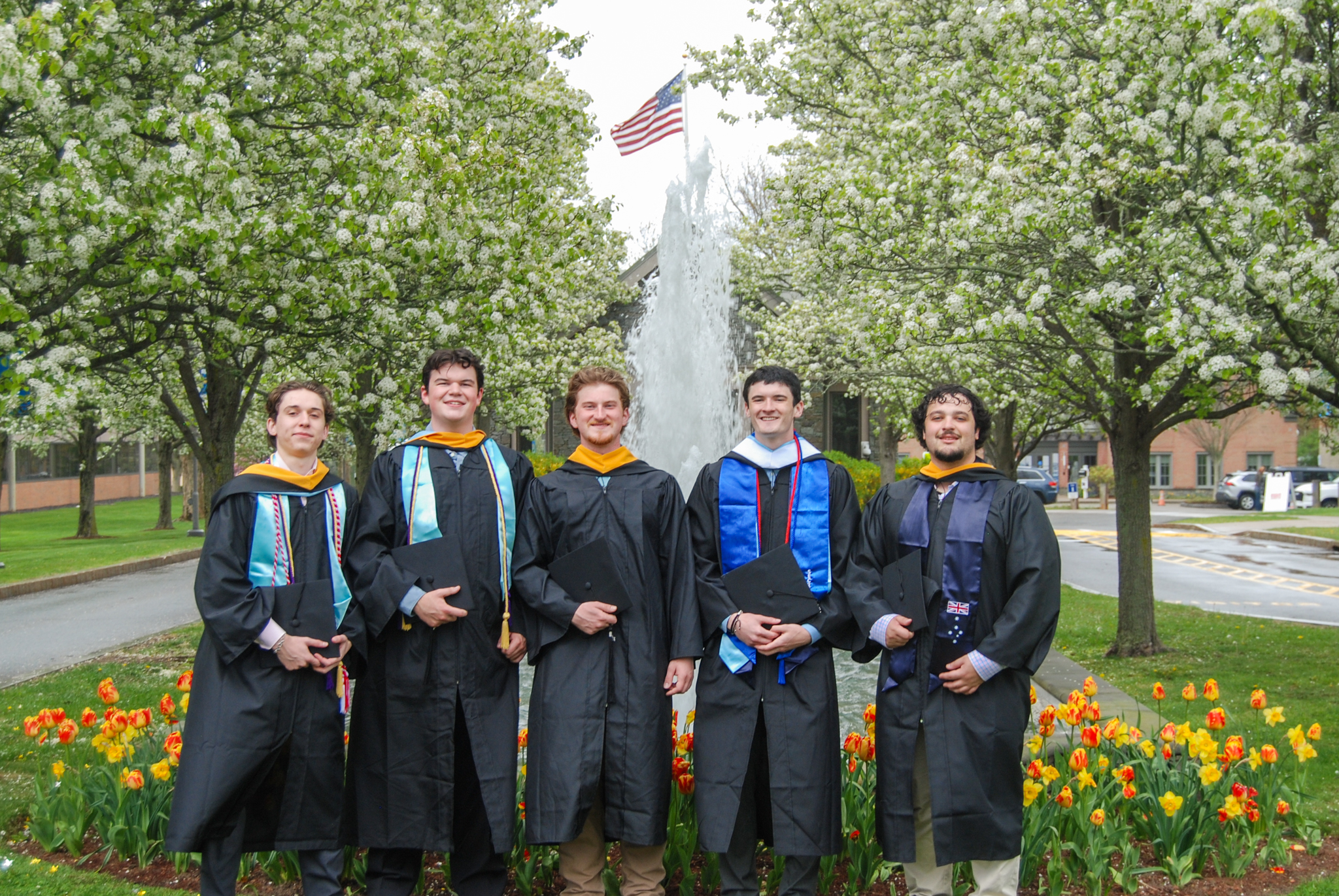 Sean, Friends, RWU Grad Photos